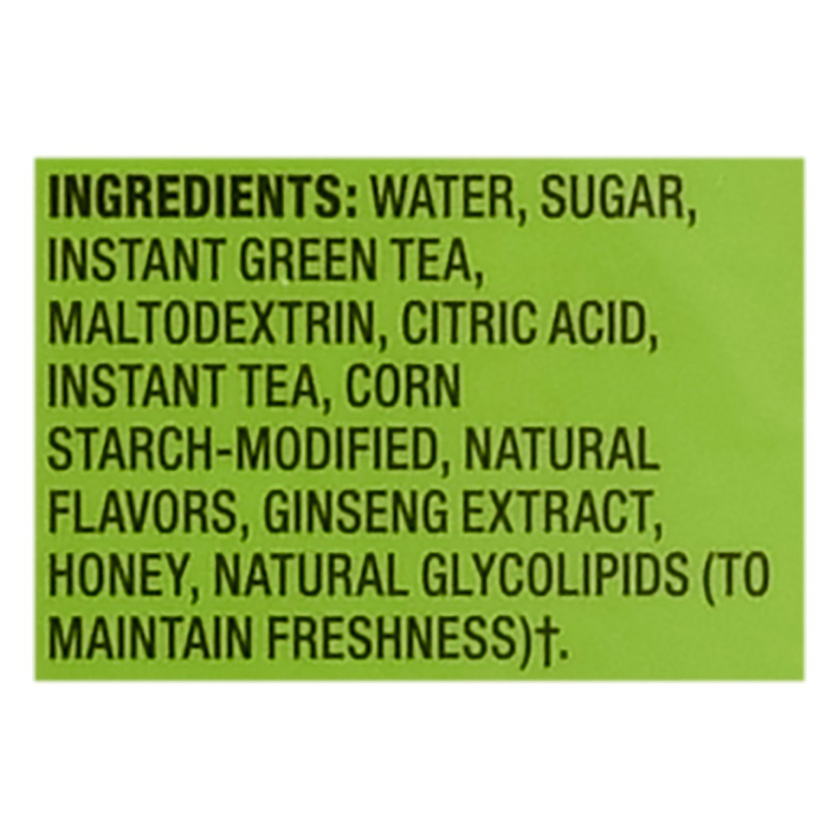 slide 13 of 13, Swiss Premium Sweetened Ginseng & Honey Green Tea - 1/2 gal, 1/2 gal