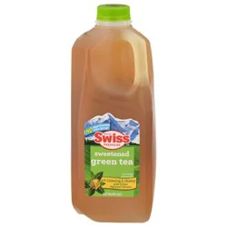 Swiss Premium Sweetened Ginseng & Honey Green Tea - 1/2 gal