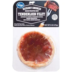 Kroger Hickory Smoked Bacon Wrapped Tenderloin Filet