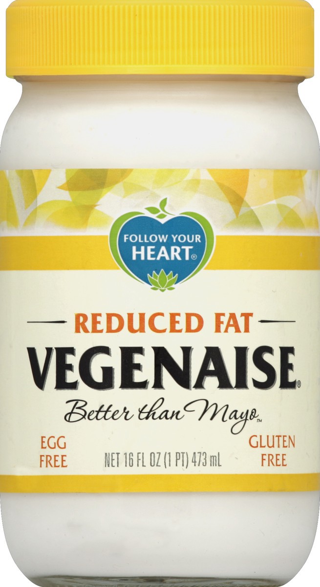 slide 2 of 2, Follow Your Heart Vegenaise Reduced Fat, 1 ct