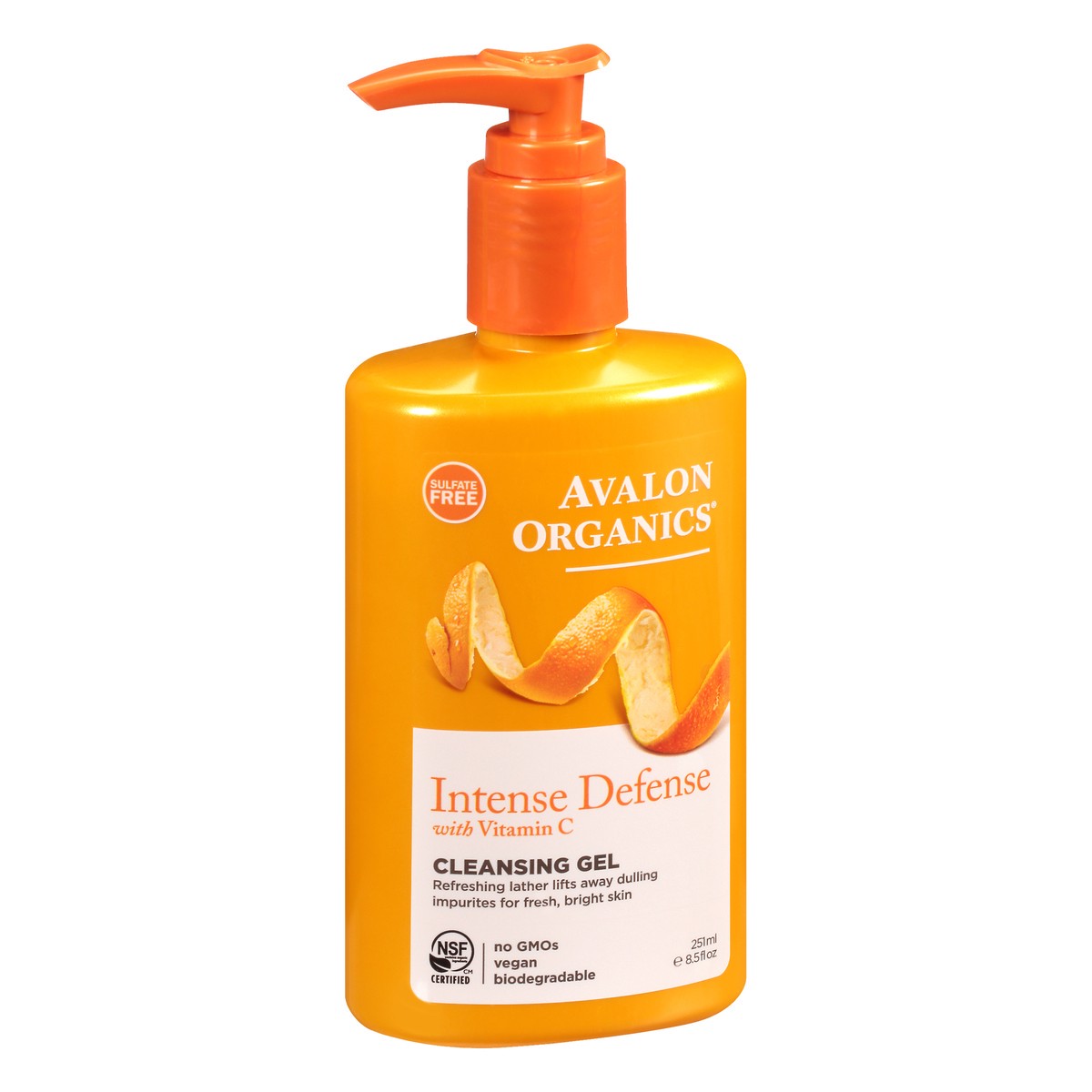 slide 9 of 11, Avalon Organics Avalon Vitamin C Facial Cleanser, 8.5 fl oz