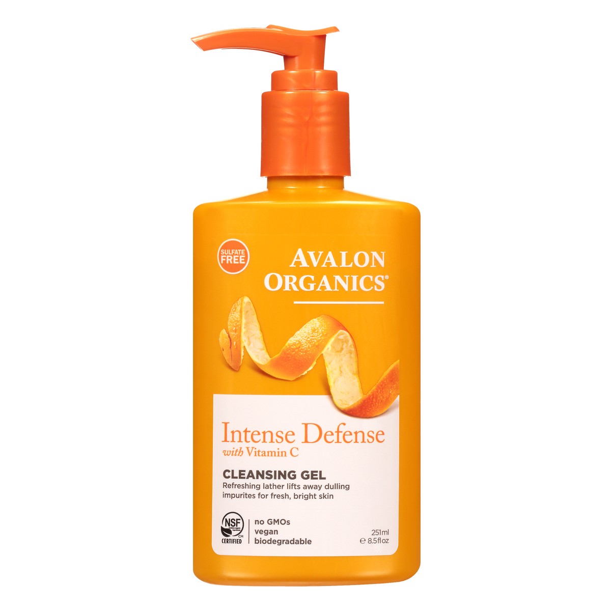 slide 10 of 11, Avalon Organics Avalon Vitamin C Facial Cleanser, 8.5 fl oz