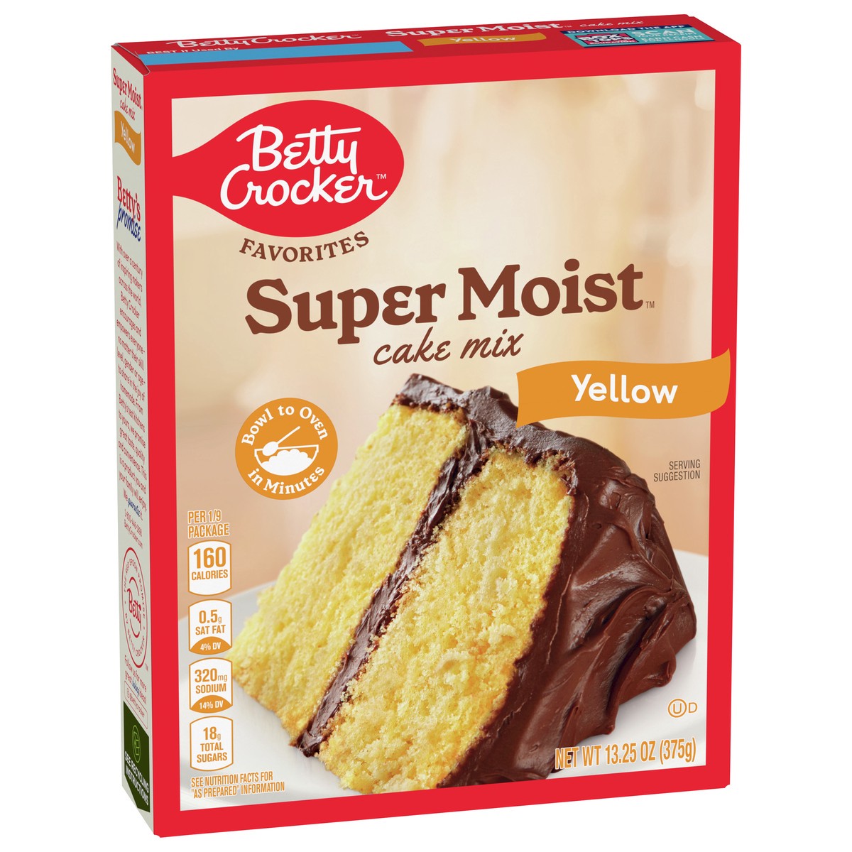 slide 6 of 9, Betty Crocker Favorites Super Moist Yellow Cake Mix, 13.25 oz, 13.25 oz