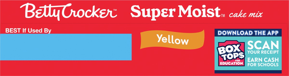 slide 9 of 9, Betty Crocker Favorites Super Moist Yellow Cake Mix, 13.25 oz, 13.25 oz