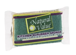 Natural Value Kitchen Scrubber Sponge
