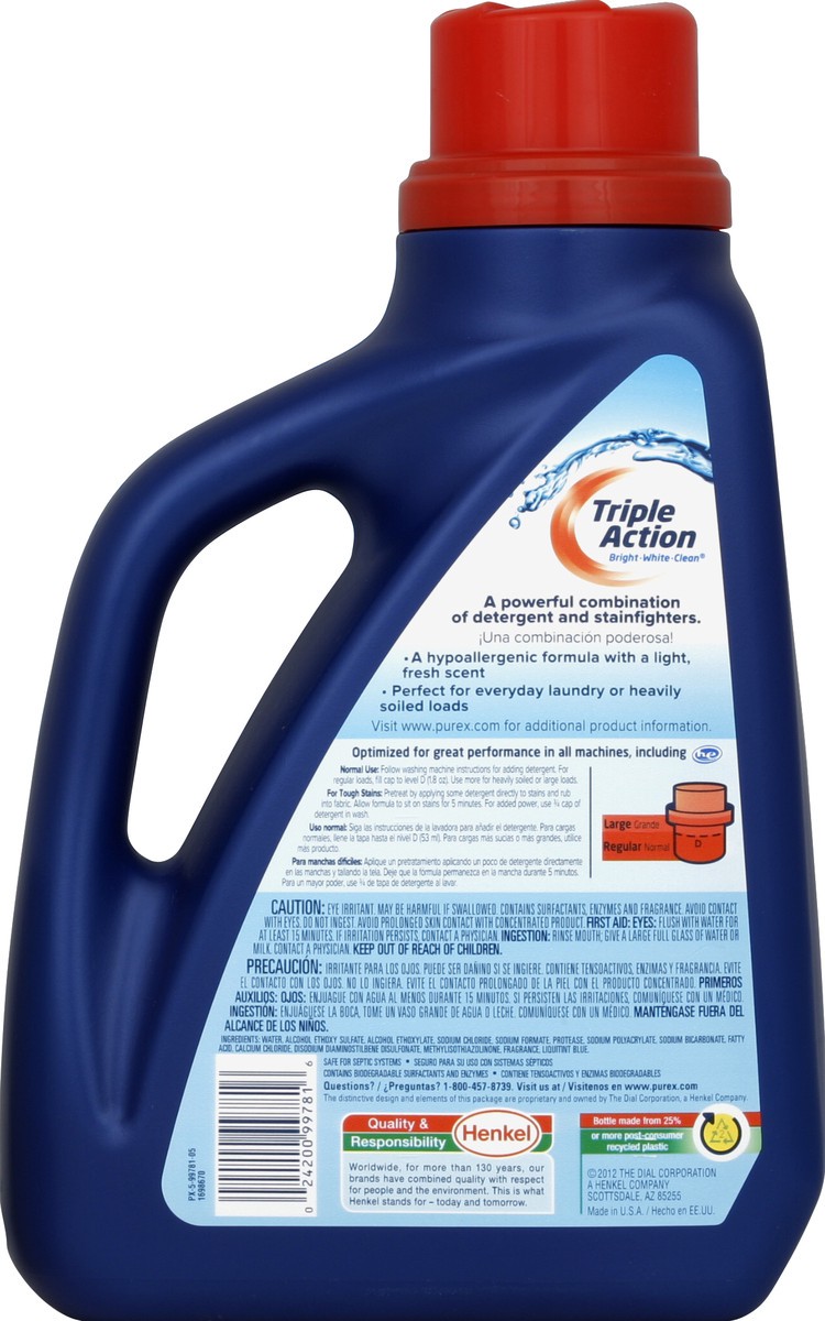 slide 3 of 3, Purex Detergent 60 oz, 60 oz