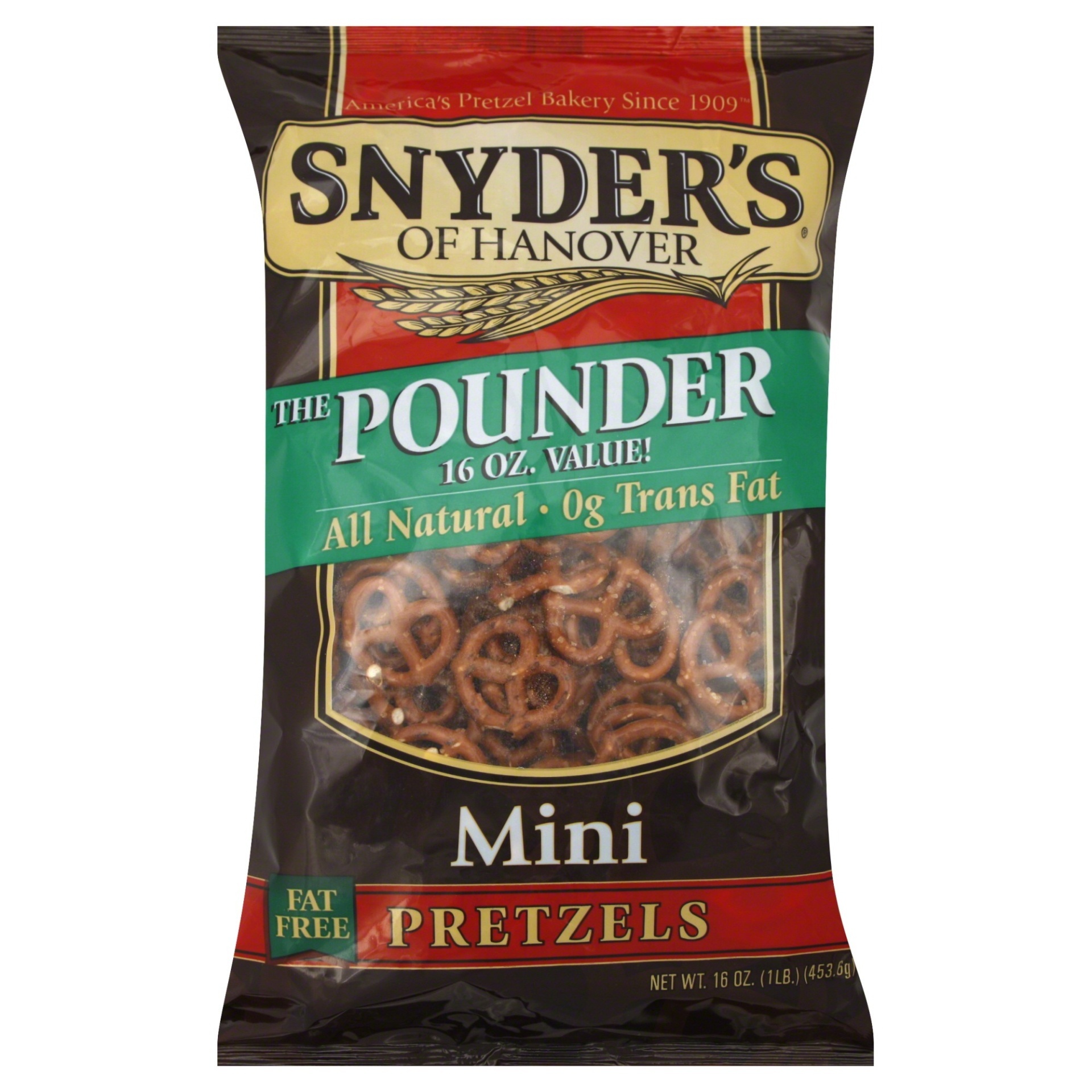 slide 1 of 1, Snyder's of Hanover Homestyle Pretzels, 12 oz