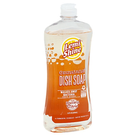 slide 1 of 1, Lemi Shine Soap Dish + Hand Concentrated Fresh Lemon Scent, 22 fl oz