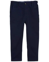 Oshkosh Toddler Stretch Uniform Chinos Navy 3T