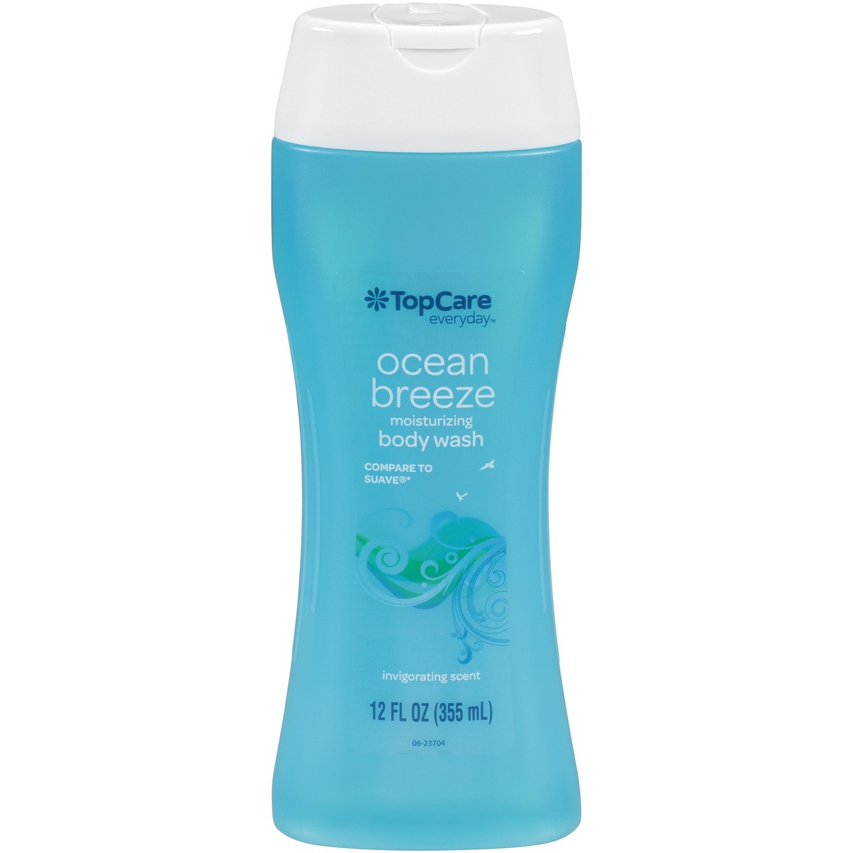 slide 1 of 9, TopCare Moisturizing Body Wash, Ocean Breeze, 12 fl oz