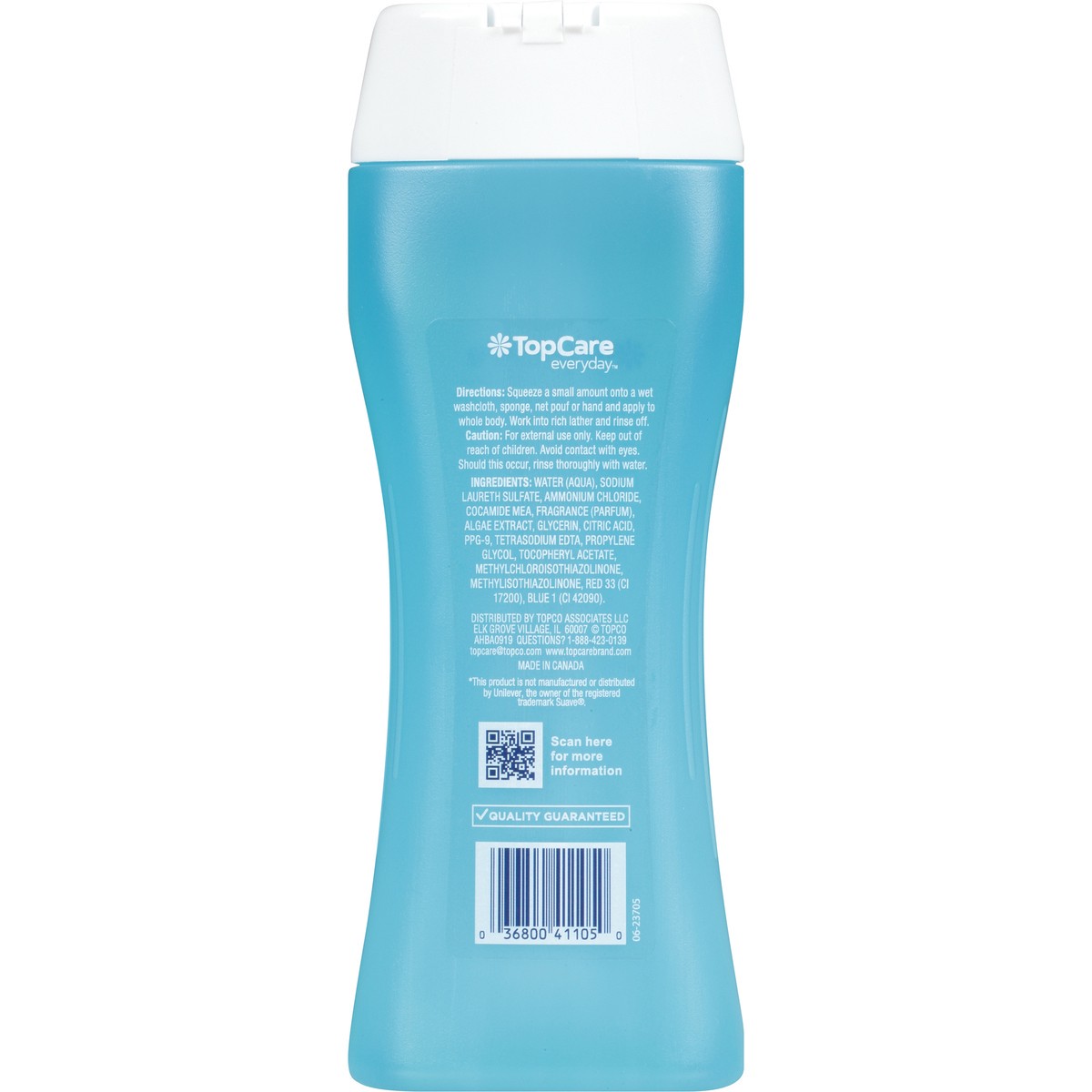 slide 5 of 9, TopCare Moisturizing Body Wash, Ocean Breeze, 12 fl oz