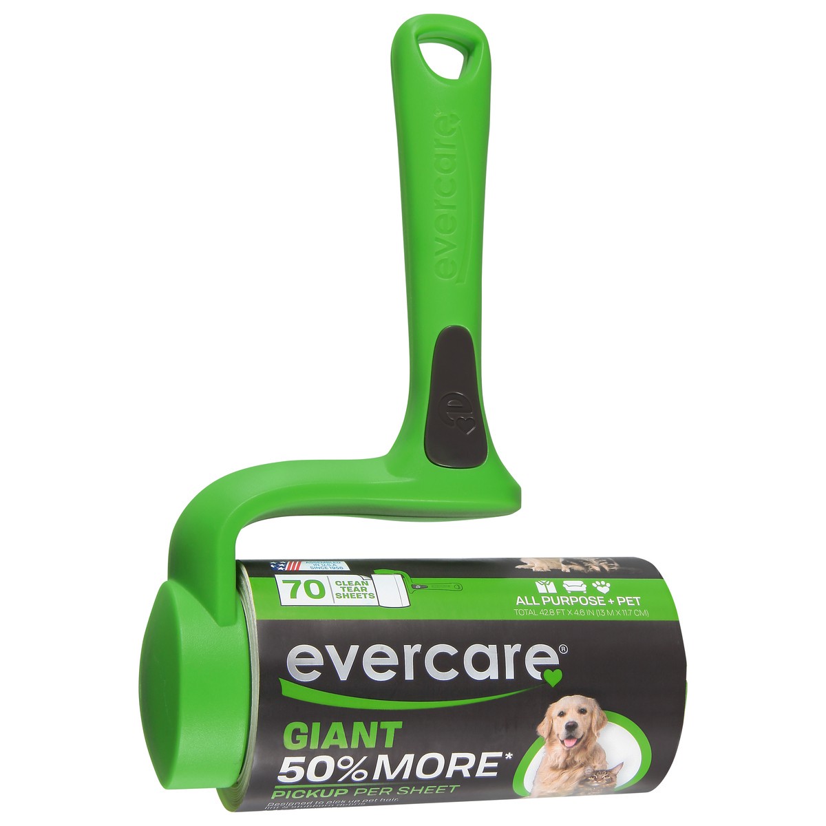 slide 2 of 9, Evercare Giant Lint Roller 1 ea, 1 ct