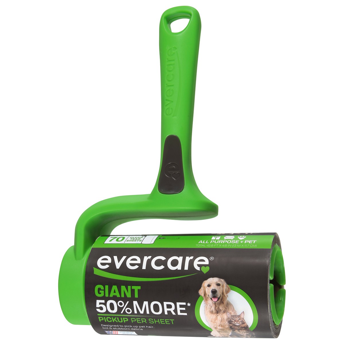 slide 3 of 9, Evercare Giant Lint Roller 1 ea, 1 ct