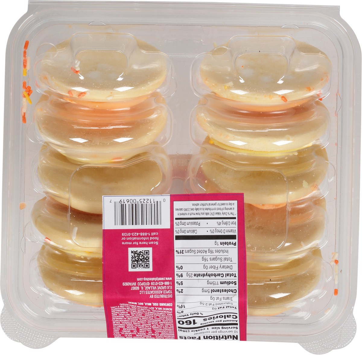 slide 13 of 16, Sweet P's Bake Shop Frosted Lemon & Orange Frosting Sugar Cookies 13.5 oz, 13.5 oz