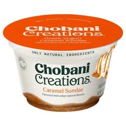 Chobani Yogurt, Greek, Caramel Sundae