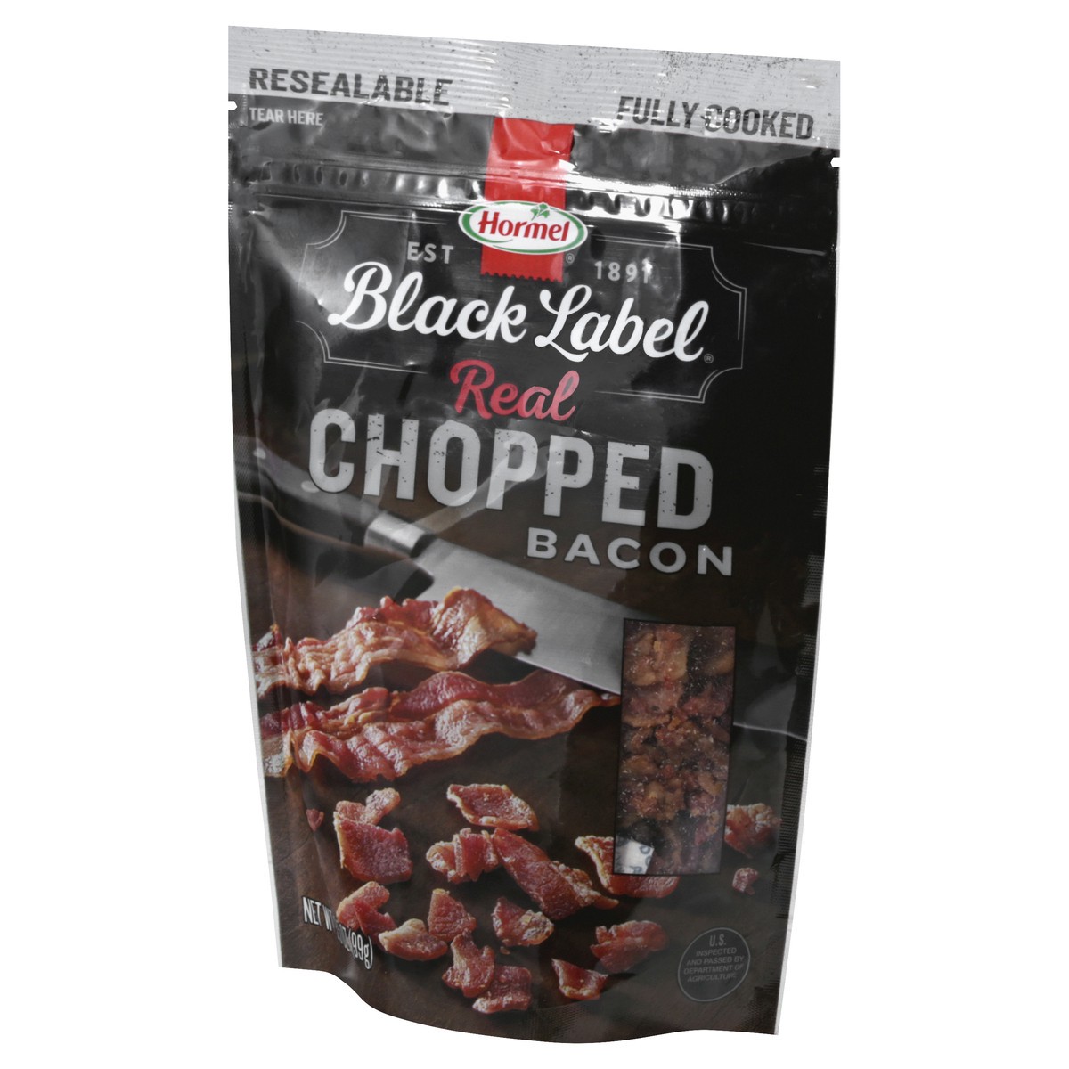 slide 6 of 12, Black Label Chopped Bacon 3.5 oz, 3.5 oz