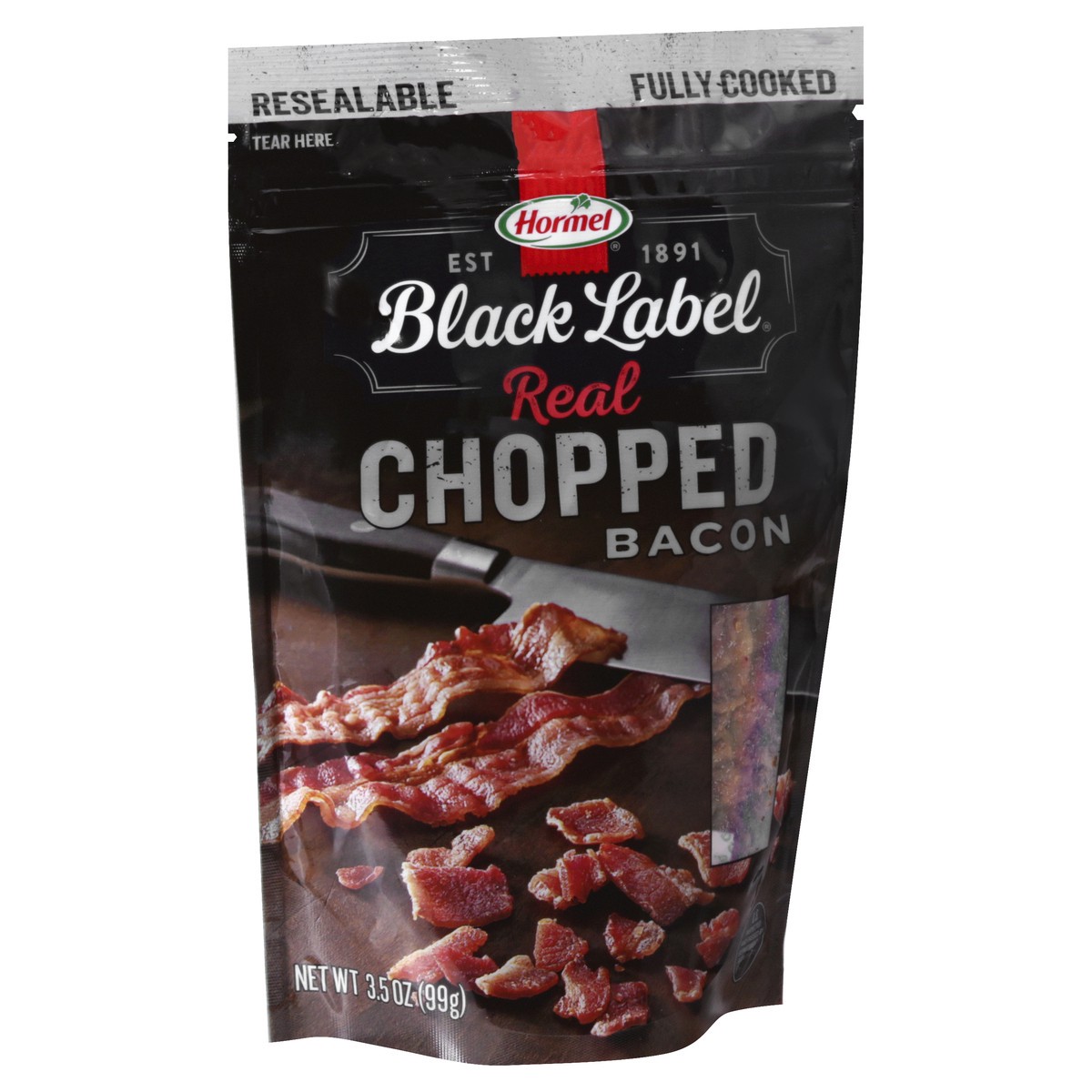 slide 8 of 12, Black Label Chopped Bacon 3.5 oz, 3.5 oz