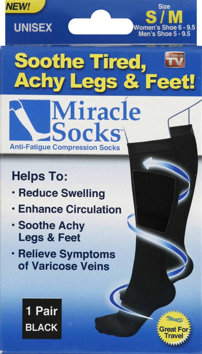 slide 3 of 5, Miracle Socks Socks 1 ea, 1 ct