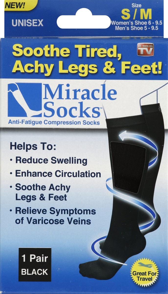 slide 1 of 5, Miracle Socks Socks 1 ea, 1 ct