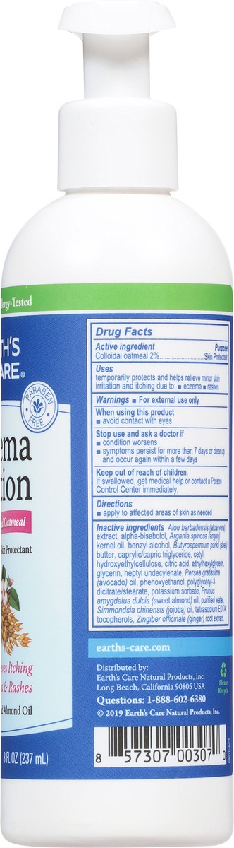 slide 9 of 9, Earth's Care Eczema Lotion 8 fl oz, 8 fl oz
