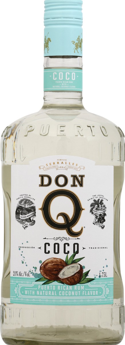 slide 10 of 11, Don Q Coco Puerto Rican Rum 1.75 lt, 1.75 liter