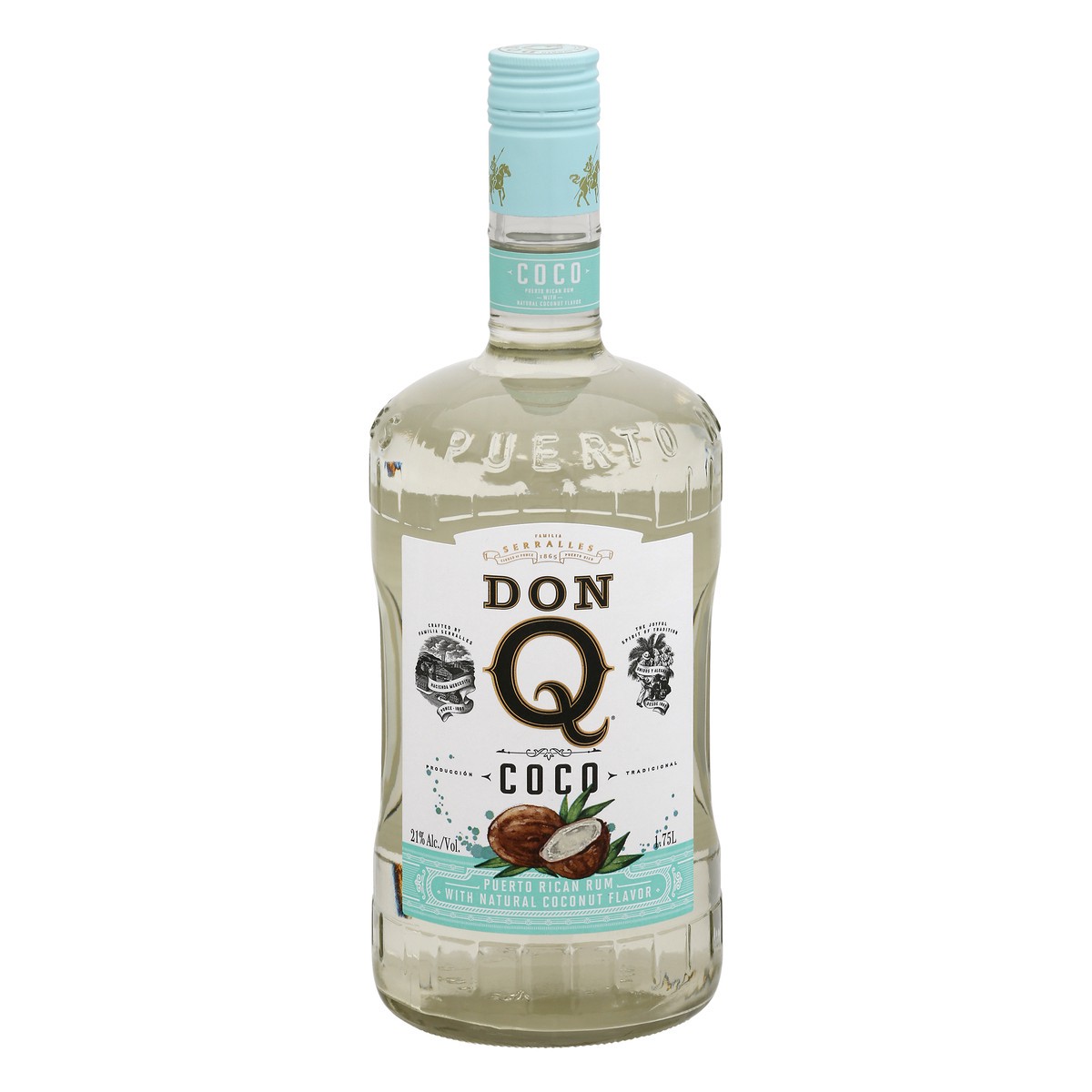 slide 5 of 11, Don Q Coco Puerto Rican Rum 1.75 lt, 1.75 liter