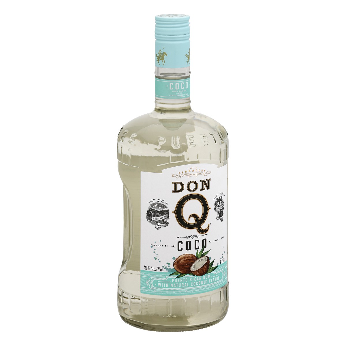 slide 3 of 11, Don Q Coco Puerto Rican Rum 1.75 lt, 1.75 liter