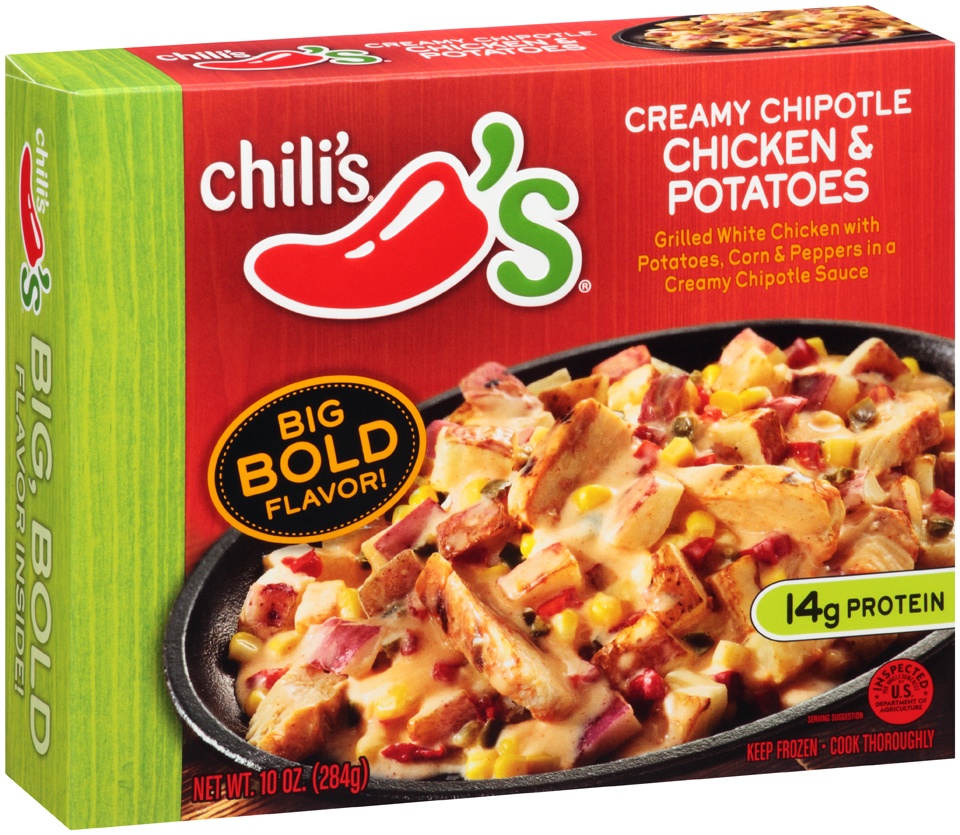 slide 1 of 1, Chili's Creamy Chipotle Chicken & Potatoes, 10 oz