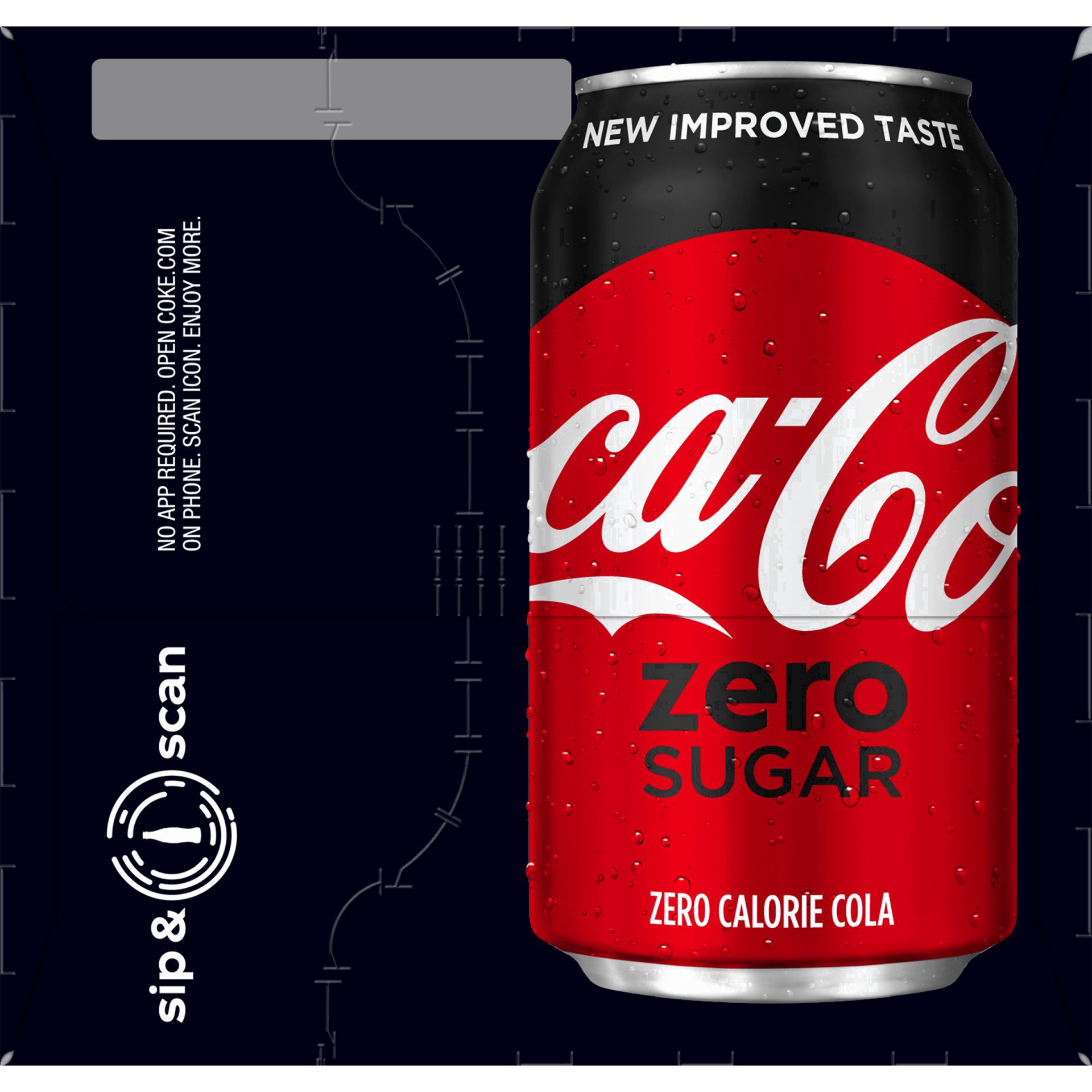 slide 32 of 55, Coca-Cola Zero Sugar Soft Drink, 12 ct