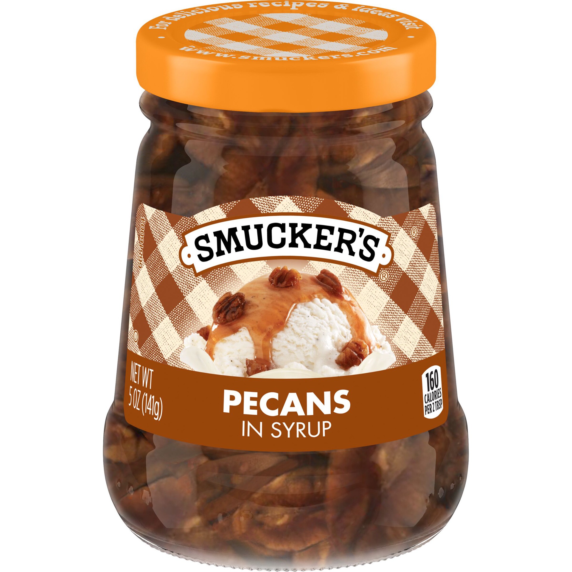 slide 1 of 10, Smucker's in Syrup Pecans 5 oz, 5 oz