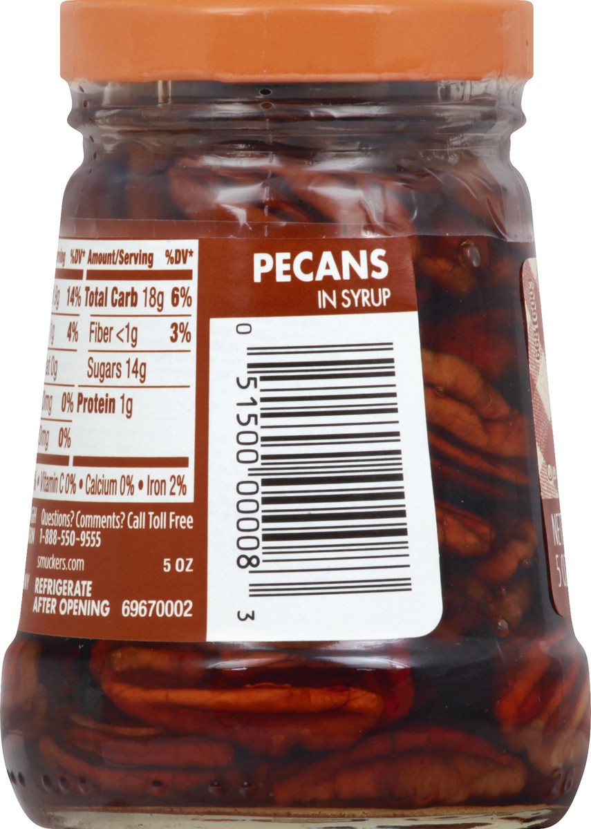 slide 6 of 10, Smucker's in Syrup Pecans 5 oz, 5 oz