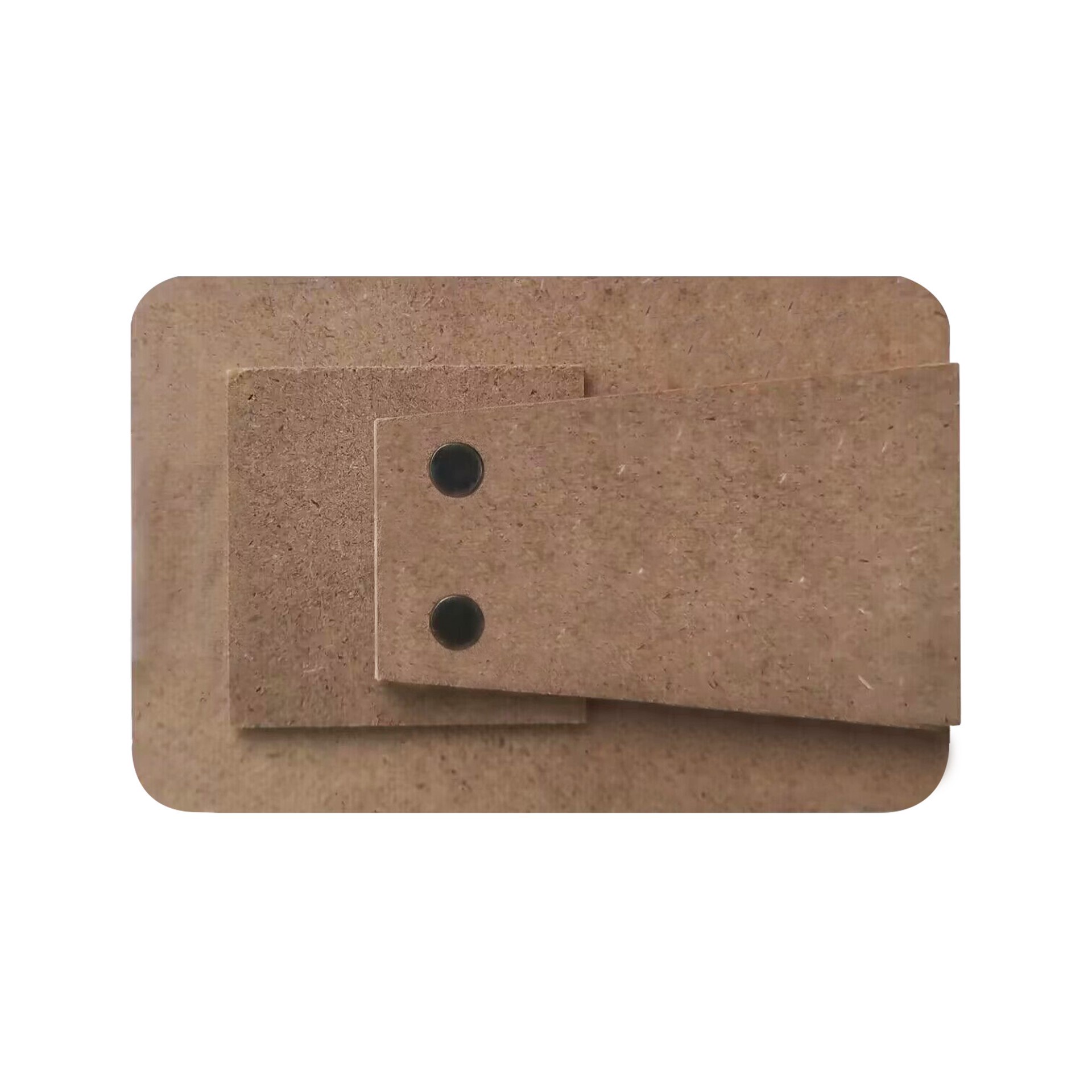 slide 3 of 3, Blue Wood Grain Mini Clip Frame By Studio Decor, 2 in x 3 in