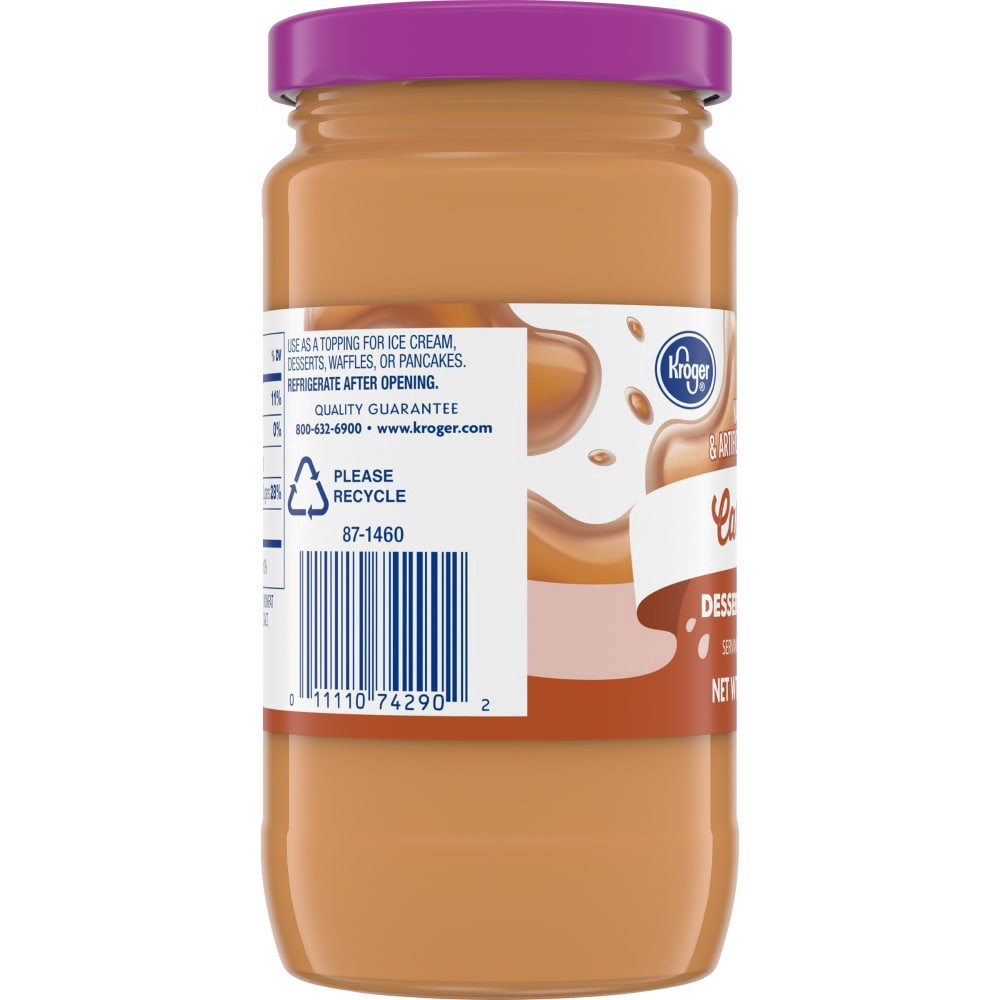 slide 3 of 4, Kroger Caramel Dessert Topping, 12 oz