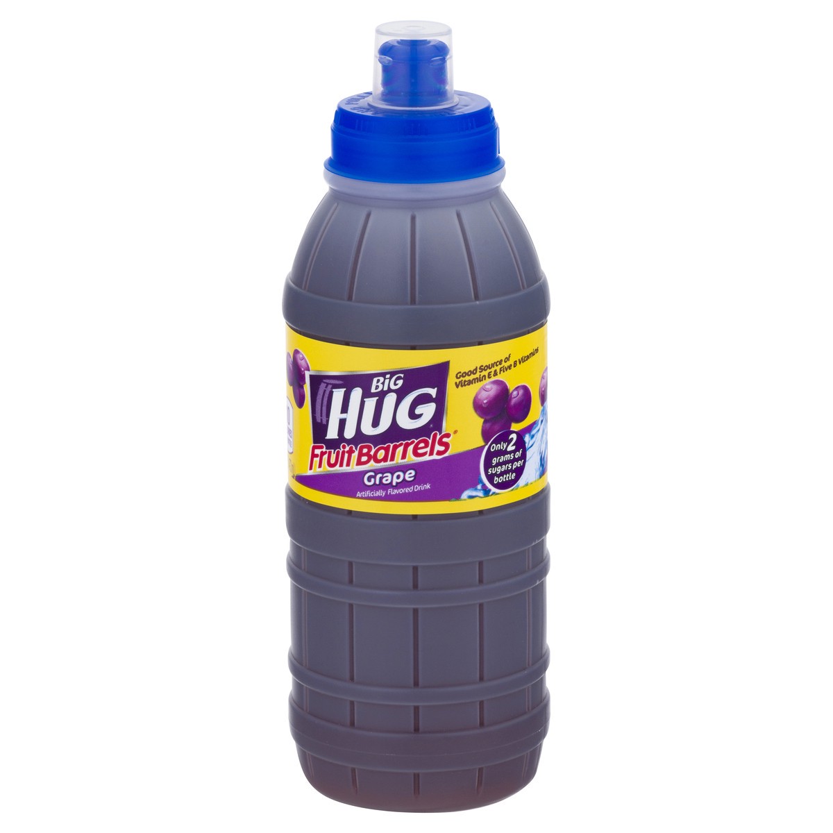 slide 12 of 13, Big Hug Fruit Barrels Grape Fruit Drink 16 oz, 16 oz