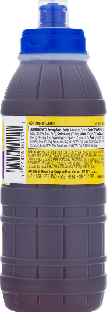 slide 4 of 13, Big Hug Fruit Barrels Grape Fruit Drink 16 oz, 16 oz