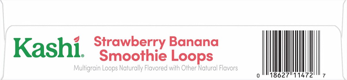 slide 3 of 12, Kashi Breakfast Cereal Strawberry Banana Smoothie Loops, 10 oz, 10 oz