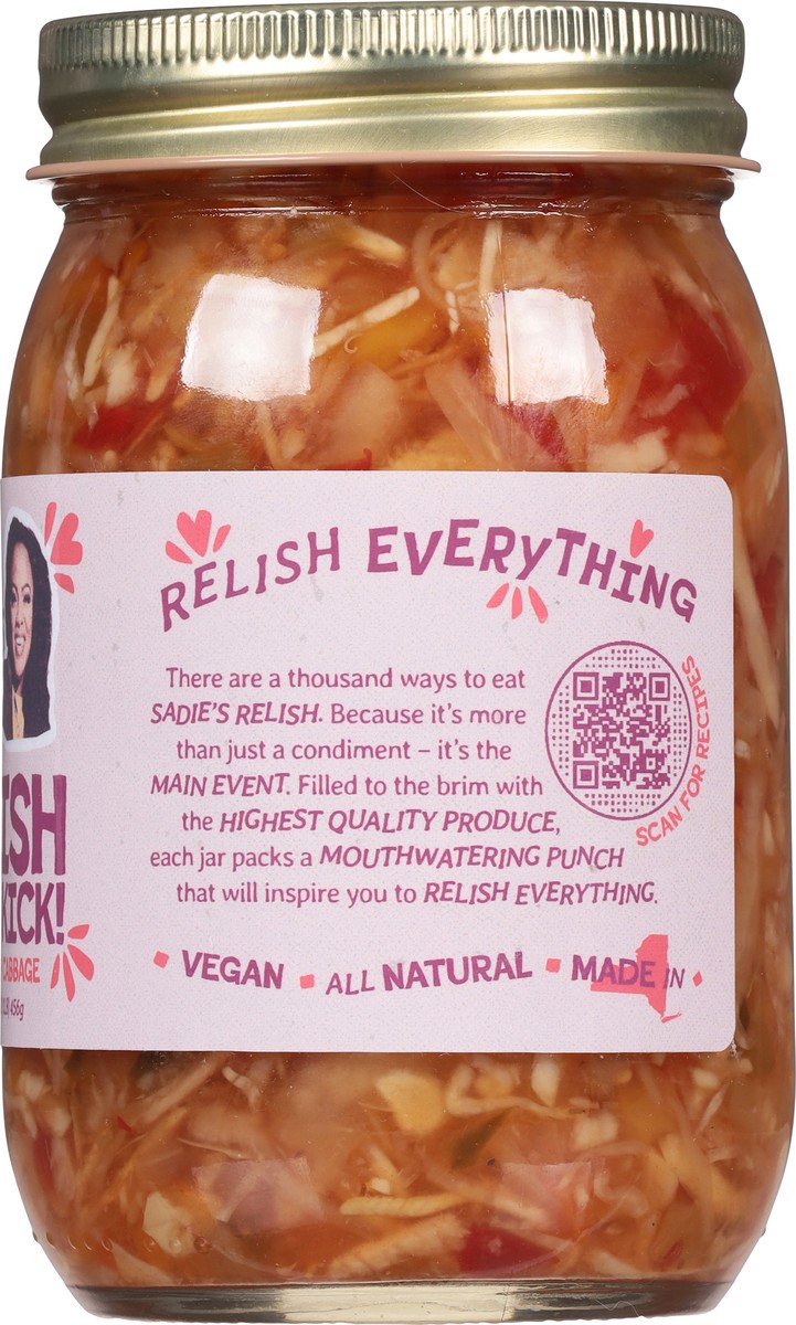 slide 10 of 13, Sadie's Hot Relish 16 oz, 16 oz