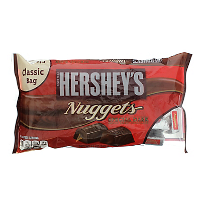 slide 1 of 1, Hershey's Nuggets Special Dark Chocolate, 12 oz