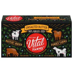 Vital Farms Unsalted Butter 2 - 0.25 lb Sticks