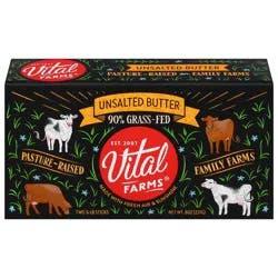 Vital Farms Unsalted Butter 2 - 0.25 lb Sticks