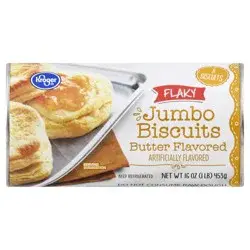 Kroger Flaky Butter Flavored Jumbo Biscuits