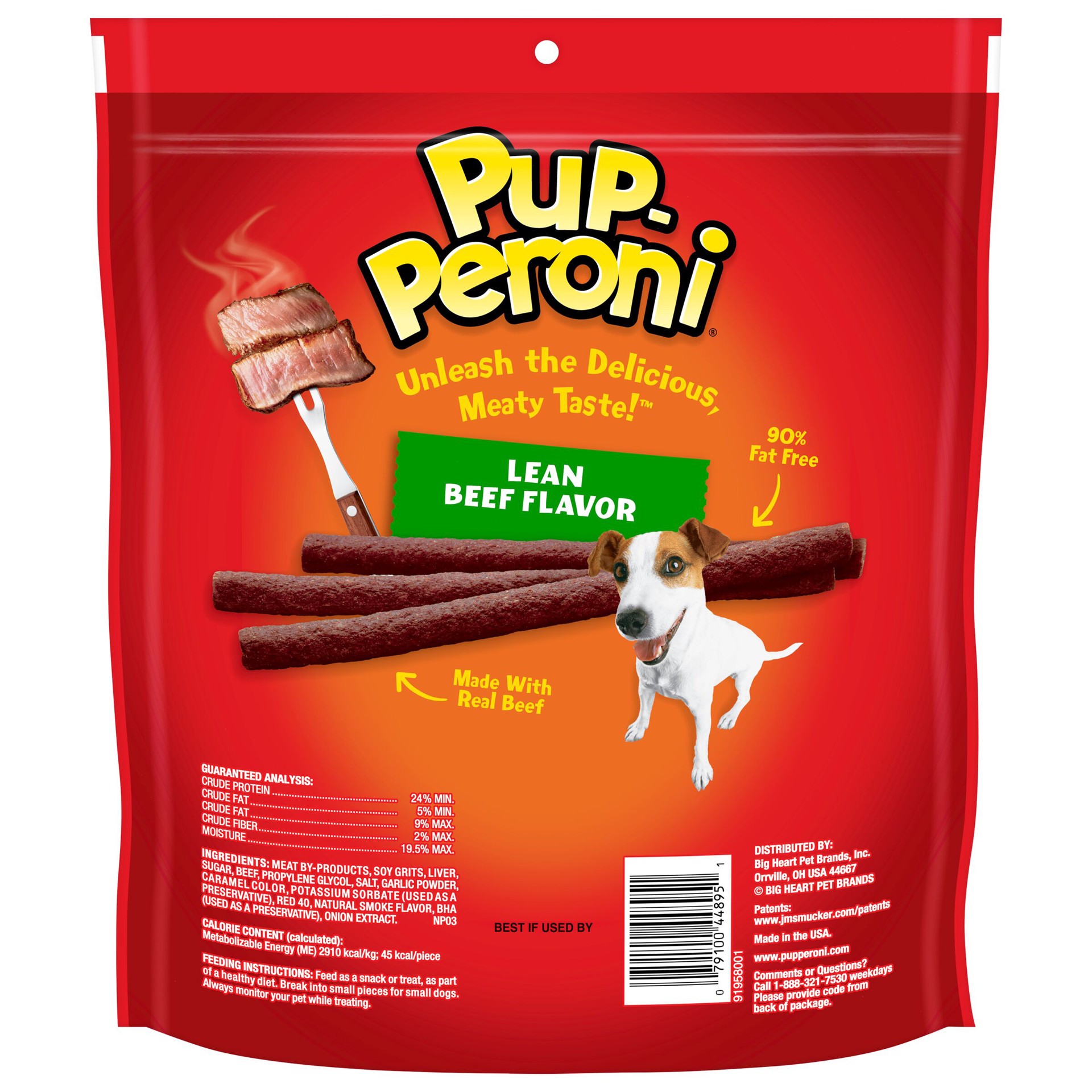 slide 7 of 7, Pup-Peroni Lean Beef Flavor Dog Snacks, 25-Ounce, 25 oz