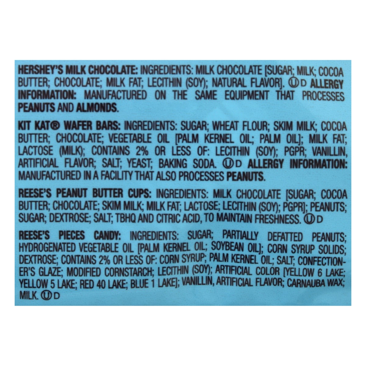 slide 6 of 10, HERSHEY'S, KIT KAT and REESE'S Miniatures Assorted Flavored Candy Share Pack, 9.08 oz, 9.08 oz