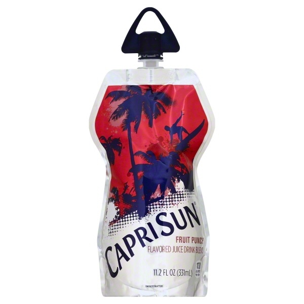 slide 1 of 4, Capri Sun Fruit Punch Flavored Juice Drink Blend - 11.2 oz, 11.2 oz