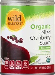 Wild Harvest Organic Jelly Cranbry Sauce