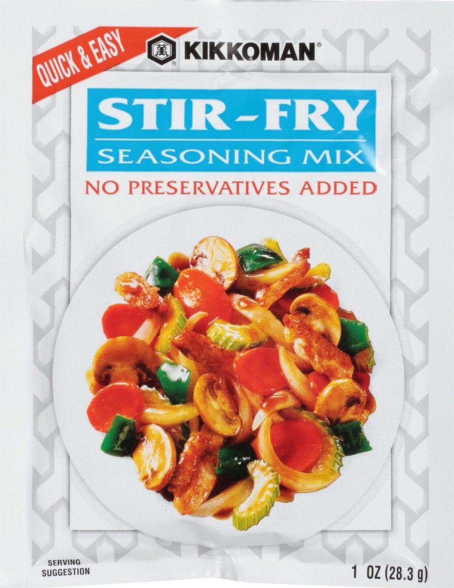 slide 3 of 7, Kikkoman Stir Fry Seasoning Mix, 1 oz