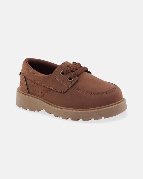 slide 1 of 6, Oshkosh Toddler Boy Casual Shoes - Brown Brown 5, 1 ct