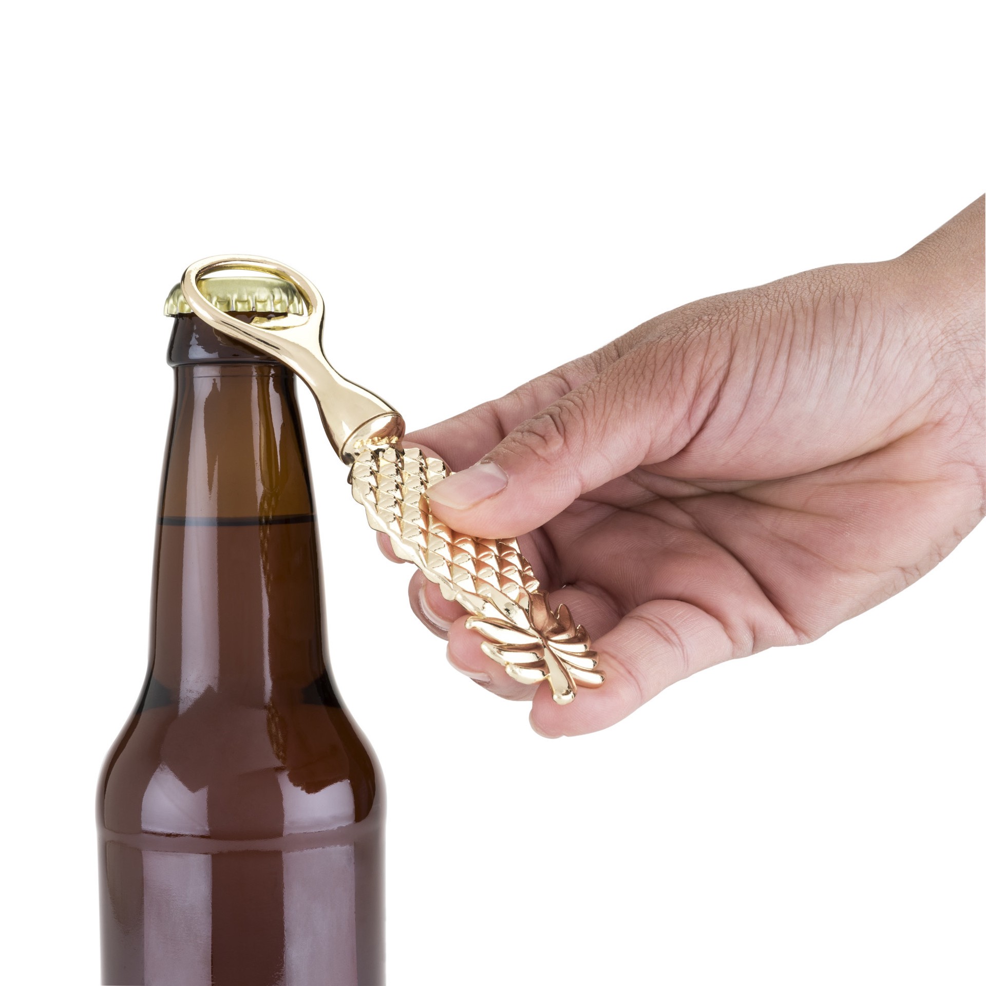slide 2 of 3, Aloha Pineapple bottle opener by Blush, 1 ct