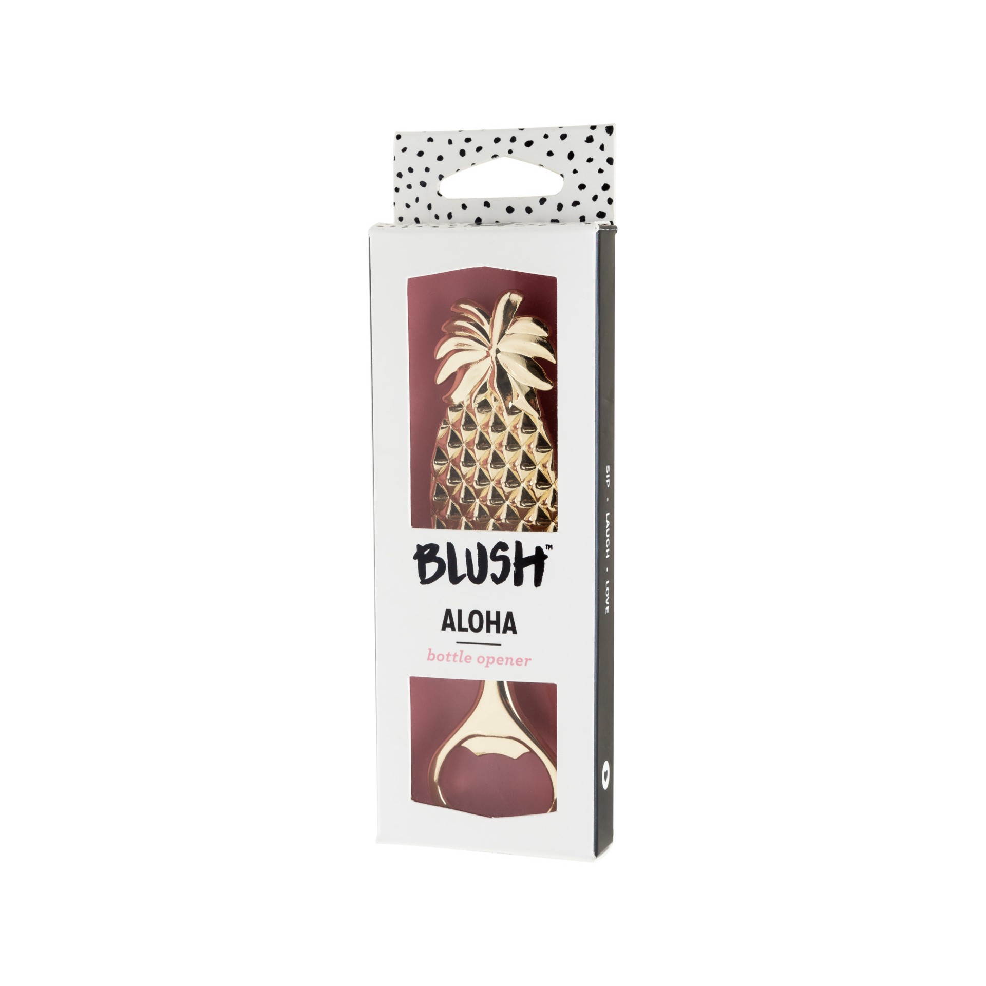 slide 3 of 3, Aloha Pineapple bottle opener by Blush, 1 ct