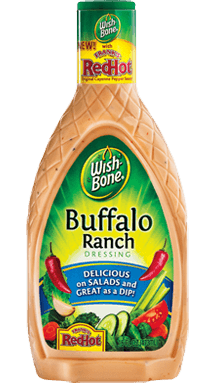 slide 1 of 1, Wish-Bone Buffalo Ranch Salad Dressing, 16 oz